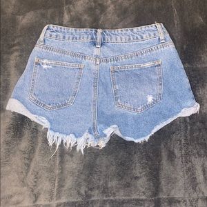 Jean shorts